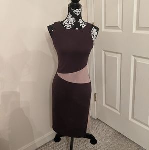 5/$25 Brown and tan Express dress